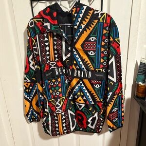 Reason Brand Colorful Geometric Jacket